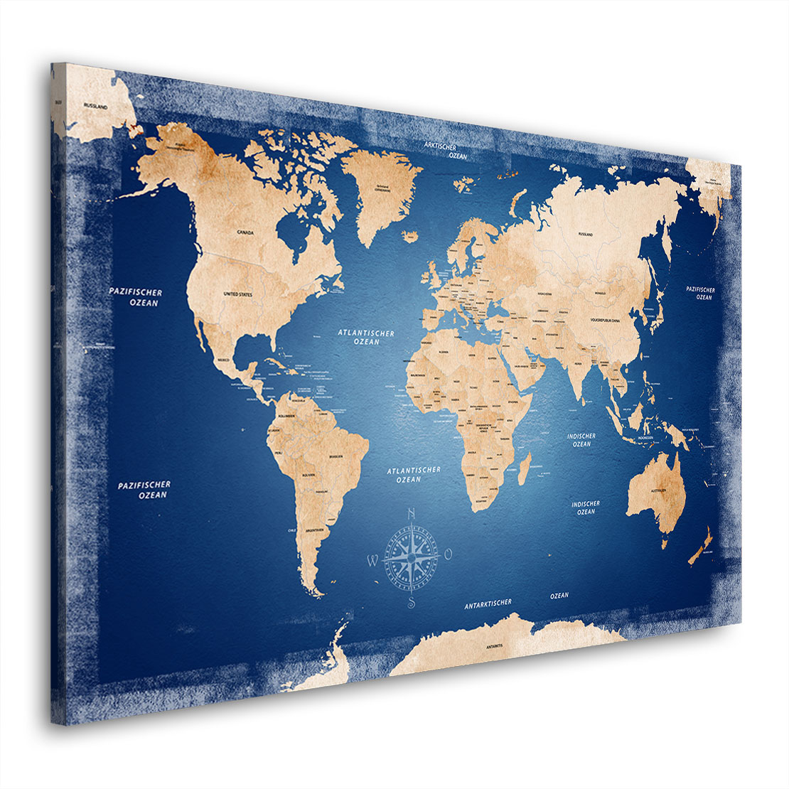 Moderne Weltkarten Wandbilder online kaufen