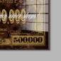 Preview: Blattgold Wandbild von Kunstgestalten24