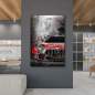 Preview: Auto Leinwandbild Mercedes AMG GT Modern Style