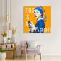Preview: Pop Art Wandbild Kunstgestalten24