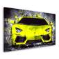 Preview: Lamborghini auf Leinwand von Roland Menzel | Kunstgestalten24