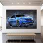 Preview: Leinwandbild BMW M4 von Roland Menzel | Kunstgestalten24