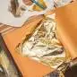 Preview: Blattgold Wandbild Karl Love Coco