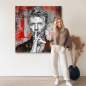 Preview: David Bowie Wandbild von Kunstgestalten24