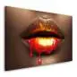 Preview: Lippen-Wandbild-Leinwandbild Preview: Lippen-Wandbild-Leinwandbild