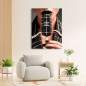 Preview: Chanel Eis Wandbild Kunstgestalten24