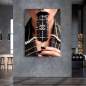 Preview: Chanel Eis Wandbild Kunstgestalten24