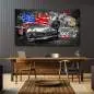 Mobile Preview: Wandbild Ford Mustang von Roland Menzel
