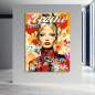 Preview: Pop Art Wandbild Kunstgestalten24
