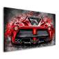 Mobile Preview: Ferrari auf Leinwand von Roland Menzel | Kunstgestalten24