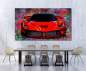 Preview: Ferrari als Leinwandbild von Roland Menzel | Kunstgestalten24