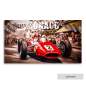Preview: Wandbild Ferrari von Kunstgestalten24