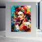 Preview: Frida Wandbild Kunstgestalten24