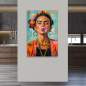 Preview: Frida Kahlo Wandbild von Kunstgestalten24