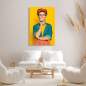 Preview: Frida Kahlo Wandbild von Kunstgestalten24