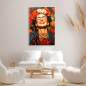Preview: Frida Kahlo Wandbild von Kunstgestalten24