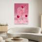 Preview: Lifestyle Wandbild von Kunstgestalten24