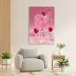 Preview: Lifestyle Wandbild von Kunstgestalten24