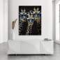 Preview: Giraffe Wandbild Kunstgestalten24