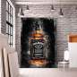 Preview: Wandbild Leinwandbild Jack Daniels Wihskey Abstrakt