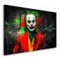 Mobile Preview: Joker-Leinwandbild-Wandbild von Ron Danell