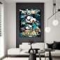 Preview: Comic Wandbild Kunstgestalten24