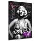 Mobile Preview: Marilyn Monroe Wandbild von Ron Danell