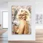 Mobile Preview: Wandbild Leinwandbild Marilyn Monroe Coco Retro