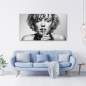 Preview: Marilyn Monroe Wandbild Kunstgestalten24