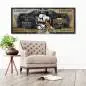 Preview: Blattgold Wandbild Kunstgestalten24