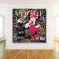 Preview: Minnie Wandbild von Kunstgestalten24