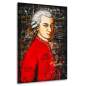 Mobile Preview: Mozart-Leinwandbild-Wandbild