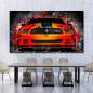 Preview: Wandbild Ford Mustang von Ron Davis - Kunstgestalten24