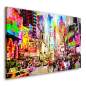 Mobile Preview: Times Square Leinwandbild von Kunstgestalten24