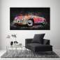 Preview: Auto Wandbild Leinwandbild Porsche Speedster Pop Art