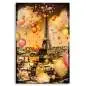 Mobile Preview: Leinwandbild-Paris-Wandbild von Ron Danell