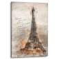 Preview: Leinwandbild-Paris-Eiffelturm