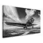 Preview: Wandbild Leinwandbild Propeller Flugzeug Vintage