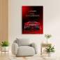 Preview: Ferrari Auto Wandbild Kunstgestalten24