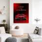 Preview: Ferrari Auto Wandbild Kunstgestalten24
