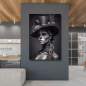 Preview: La Catrina Leinwandbild von Kunstgestalten24