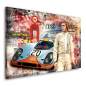 Mobile Preview: Porsche Leinwandbilder von Ron Danell