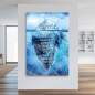 Preview: Motivations Wandbild Erfolg Eisberg Frozen Style