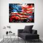 Preview: USA Wandbild Kunstgestalten24
