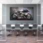 Preview: Wandbild Leinwandbild BMW S1000RR 2019 Dark Style