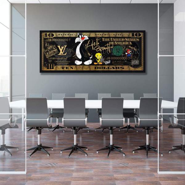 Sylvester Leinwandbild von Kunstgestalten24