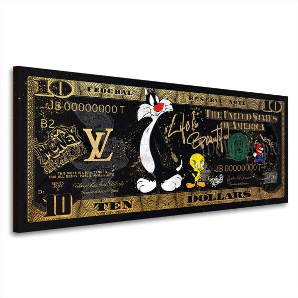 Sylvester Leinwandbild von Kunstgestalten24