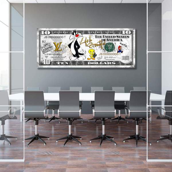 Sylvester Leinwandbild von Kunstgestalten24