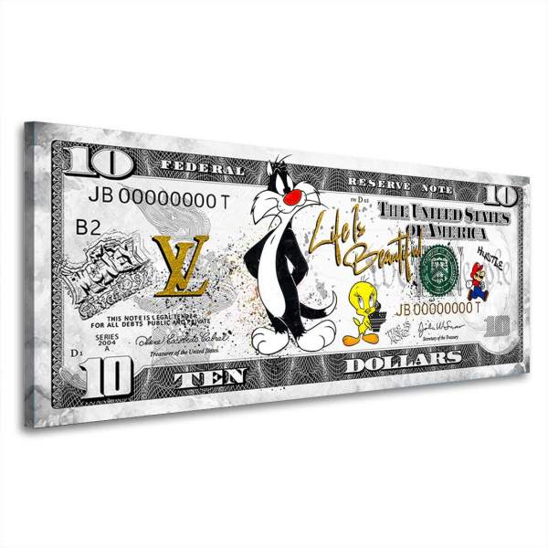 Sylvester Leinwandbild von Kunstgestalten24