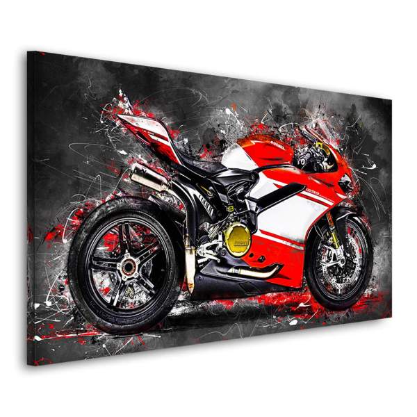 Wandbild Leinwandbild Ducati Panigale Superleggera Motorradbild